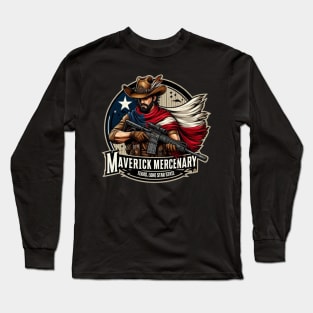 Texas State Veteran Warrior Long Sleeve T-Shirt